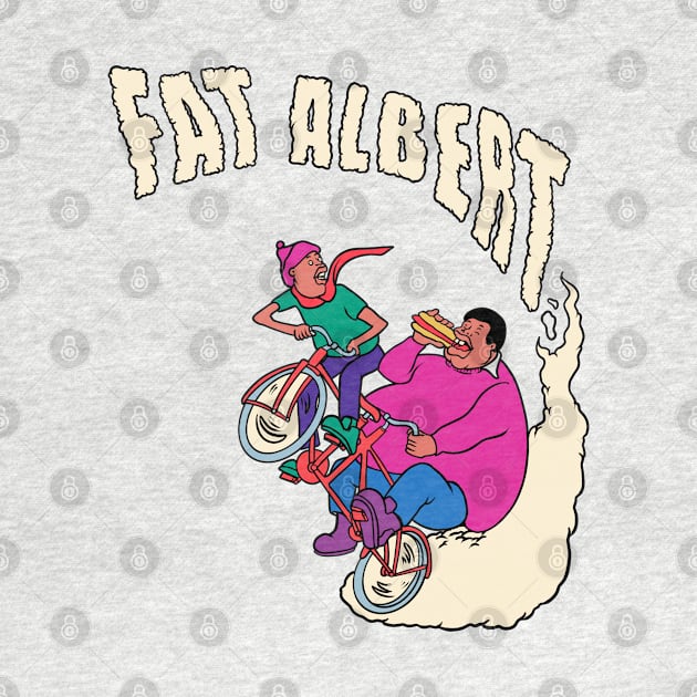 Fat Albert Cartoon by asterami